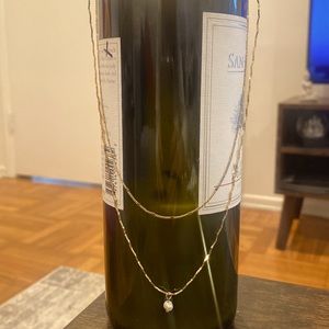 Double chain necklace